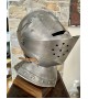 Medieval knight's Helmet - Armet Helmet