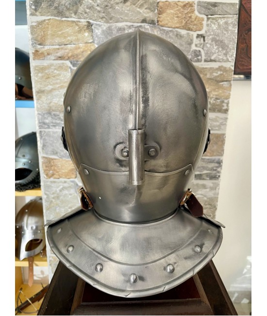 Medieval knight's Helmet - Armet Helmet