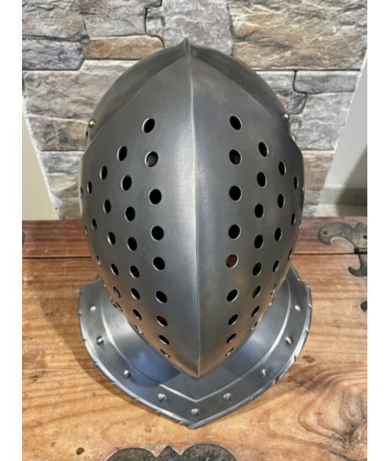 Great Bascinet Helmet - Knight's Helmet