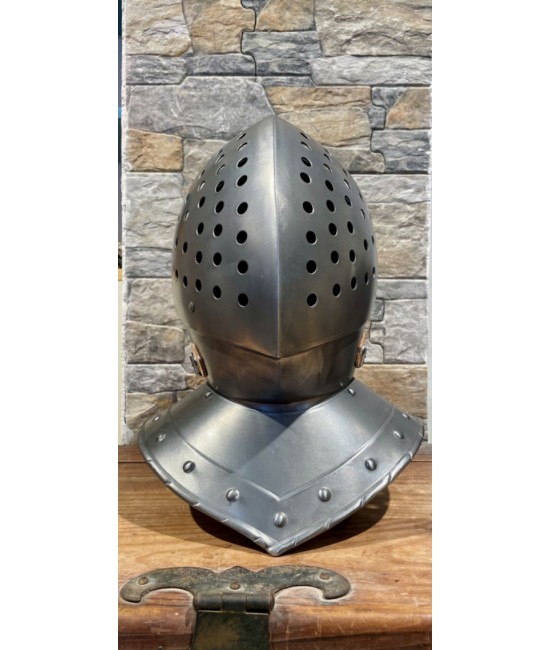 Great Bascinet Helmet - Knight's Helmet