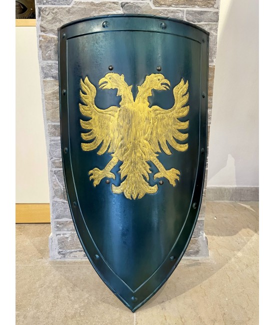 Scudo Medievale a Mandorla con Grifone