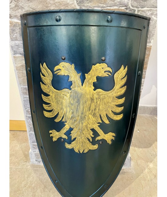 Scudo Medievale a Mandorla con Grifone