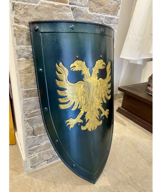 Scudo Medievale a Mandorla con Grifone