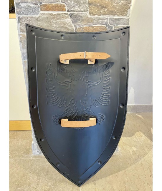 Scudo Medievale a Mandorla con Grifone