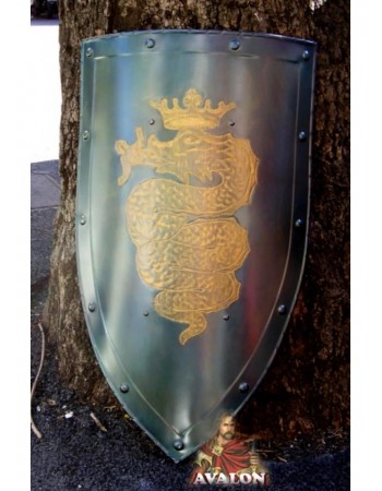 Shield of arms Biscione Visconti