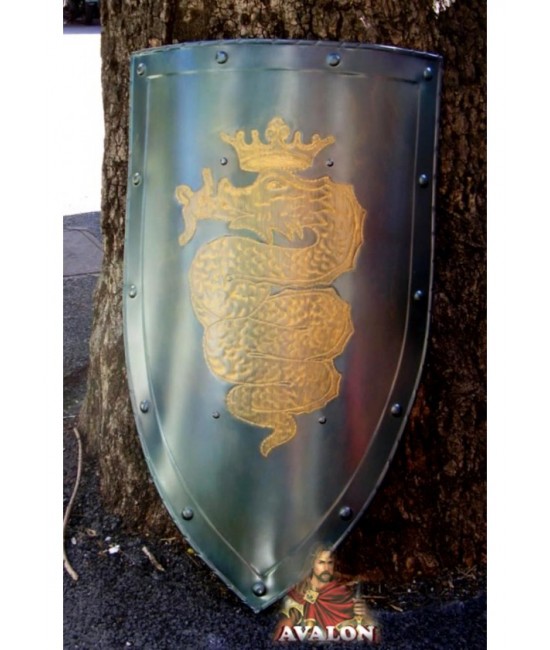 Shield of arms Biscione Visconti