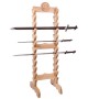 Wooden sword stand