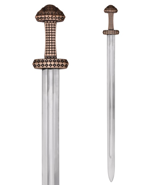 Viking sword - bronze hilt