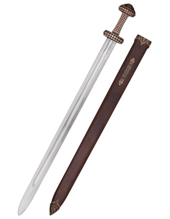Viking sword - bronze hilt