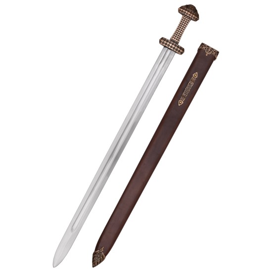 Viking sword - bronze hilt