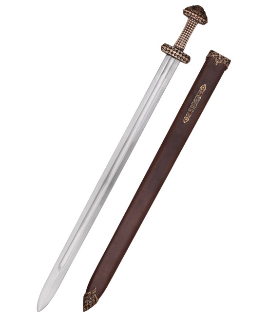 Viking sword - bronze hilt