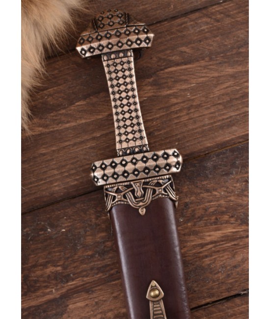 Viking sword - bronze hilt
