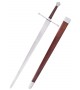 Bastard Sword, Hand-and-a-Half Sword with Scabbard