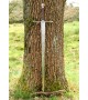Bastard Sword, Hand-and-a-Half Sword with Scabbard