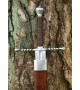 Bastard Sword, Hand-and-a-Half Sword with Scabbard