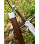 Bastard Sword, Hand-and-a-Half Sword with Scabbard