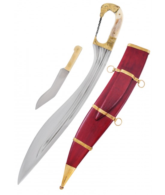 Falcata w. Horse Head Handle
