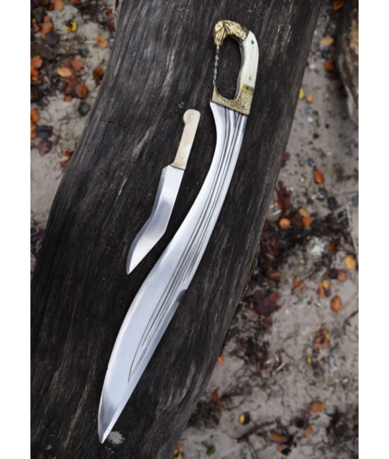 Falcata w. Horse Head Handle