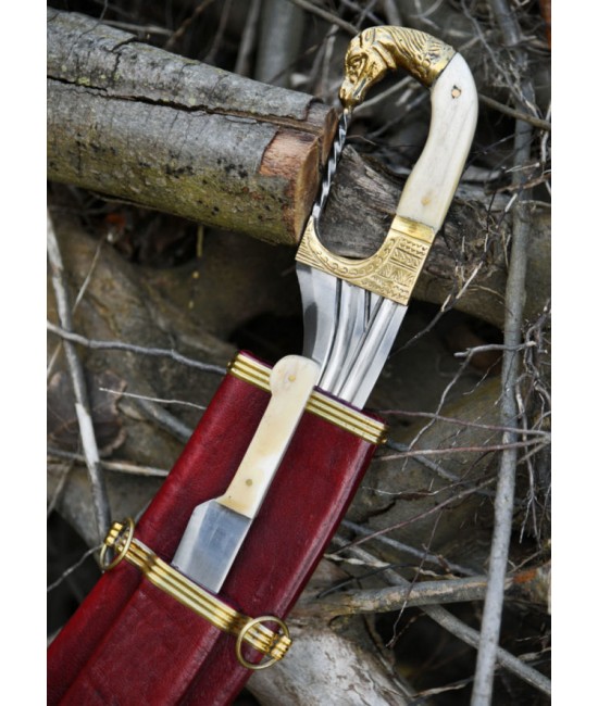 Falcata w. Horse Head Handle