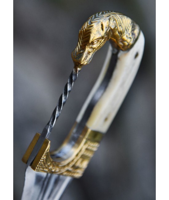 Falcata w. Horse Head Handle