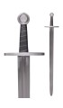 Middle Ages combat sword with scabbard SK-C