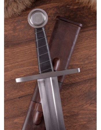 Middle Ages combat sword with scabbard SK-C