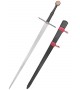 Spada medievale da cavaliere nero