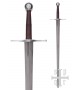 Medieval Bastard Sword SK-B, with scabbard