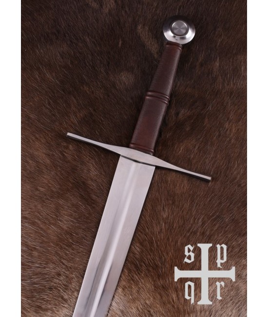 Medieval Bastard Sword SK-B, with scabbard