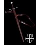 Knights Templar Sword(Militaris Templi), with scabbard