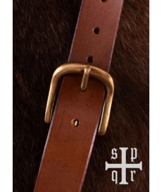 Medieval Sword Scabbard with Belt, Leather