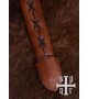 Medieval Sword Scabbard with Belt, Leather