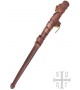 Leather scabbard, including belt