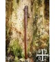 Leather scabbard, including belt