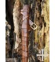 Leather scabbard, including belt