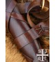 Leather scabbard, including belt