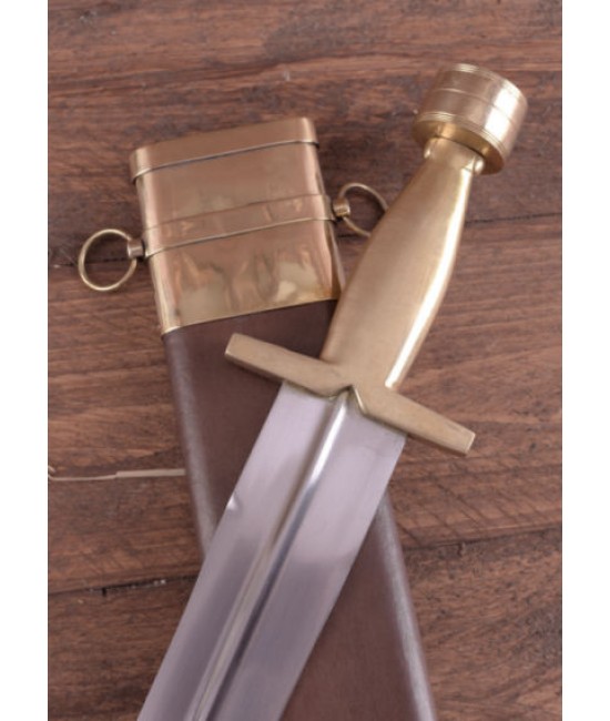 Greek Hoplite Sword with Lion scabbard
