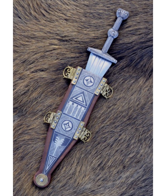 Vindonissa  Pugio with silver inlay