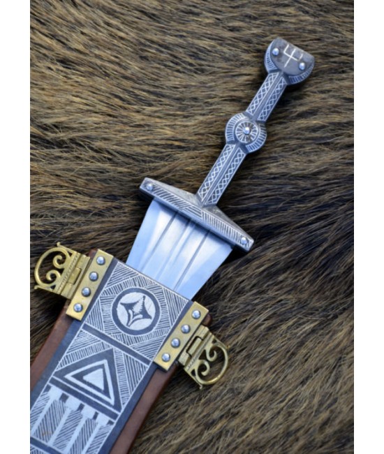 Vindonissa  Pugio with silver inlay