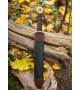 Templar Dagger with Leather Scabbard