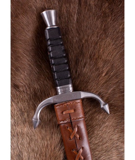 Dagger with Leather Scabbard – SK-C