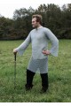 Chainmail zinc-plated, unriveted, 9 mm ID