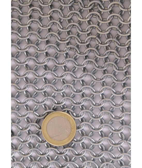 Chainmail zinc-plated, unriveted, 9 mm ID