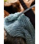 Chain mail coif, galvanised