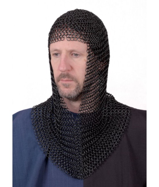 Chain hood - blued