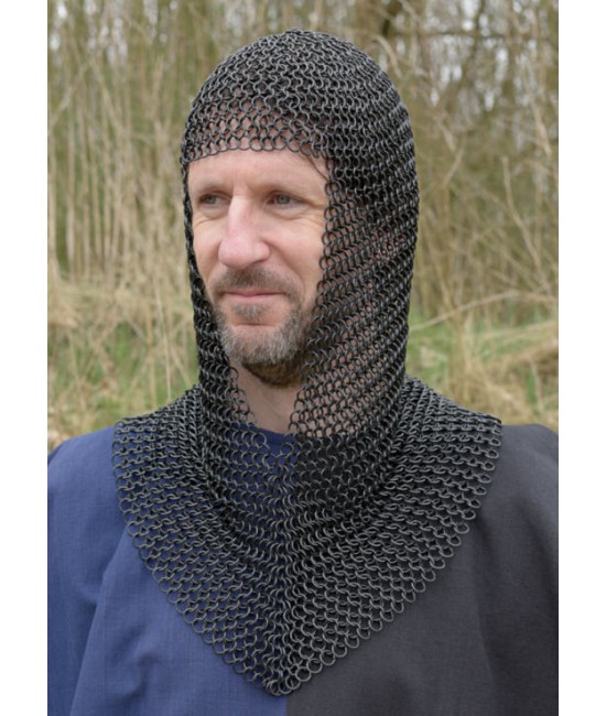 Chain hood - blued