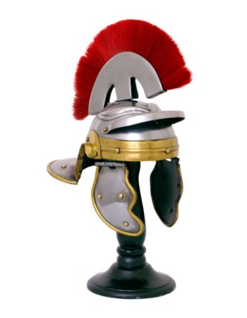 Miniature centurion helmet