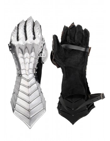 Medieval Gothic gauntlets