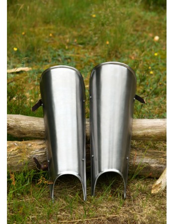 Steel greaves, 2mm