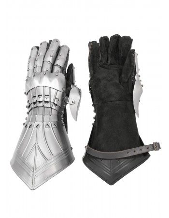 Gothic Gauntlets (pair), steel